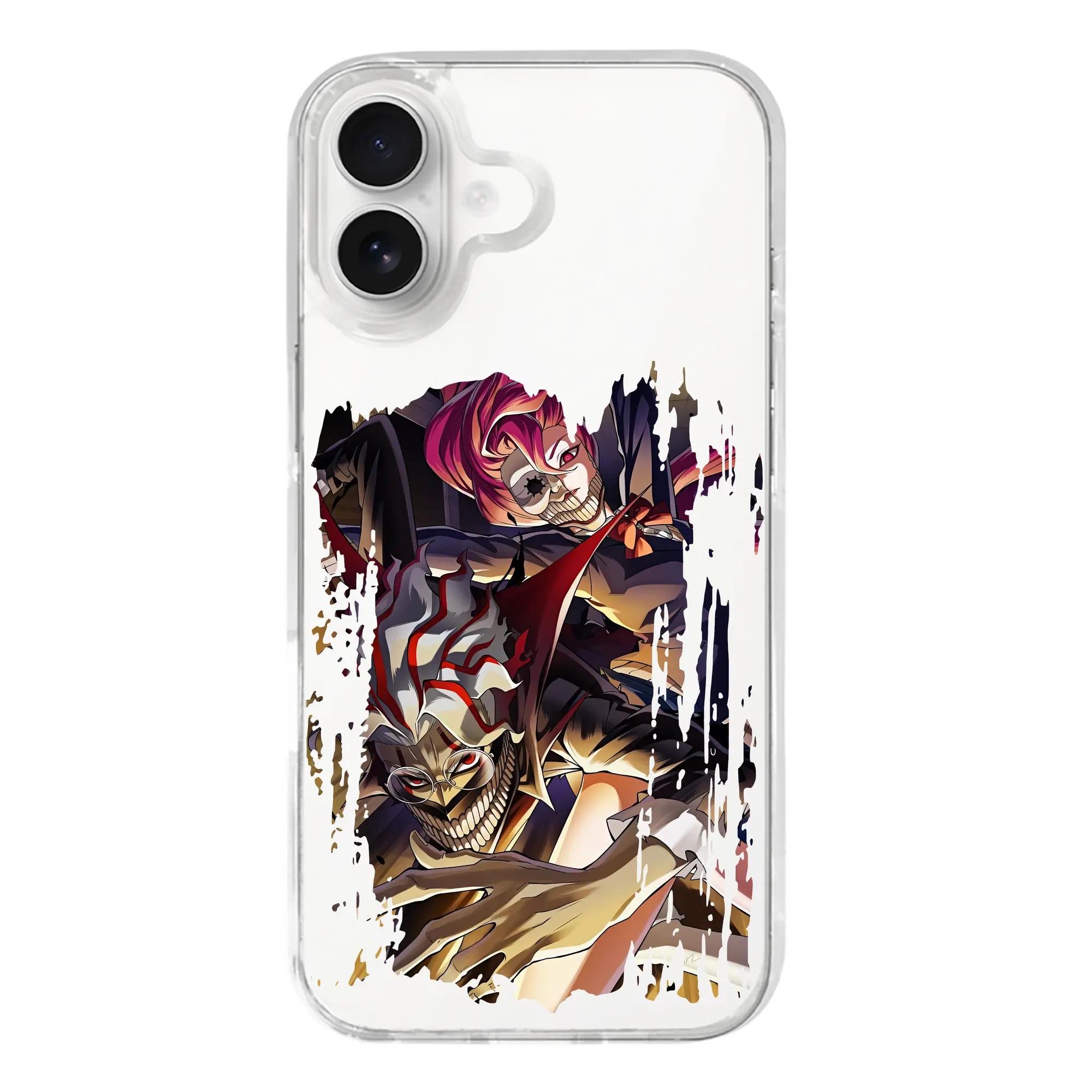 ダンダダン グッズ,オカルン - iPhone 17シリーズ 透明スマホケース – 薄型・耐衝撃・精密フィット保護カバー